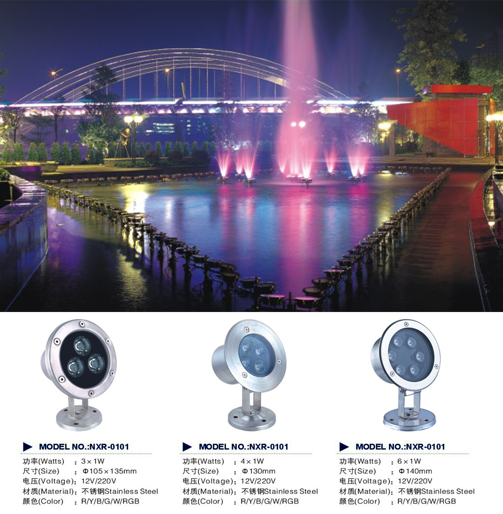 LED地底灯系列NO：NXR-03033-03055