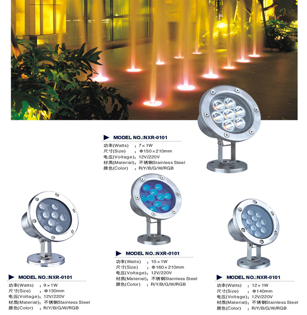 LED地底灯系列NO：NXR-03056-03084